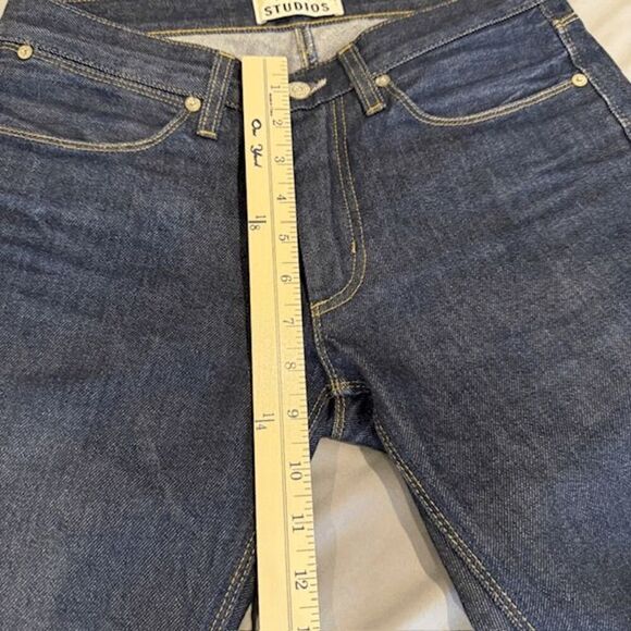 ACNE Studios Max New Raw Indigo Jeans Men's Blue Jeans Size 29 x 32 - Picture 8 of 10